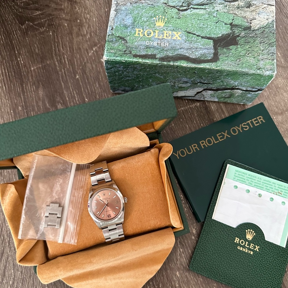 ROLEX Oyster Perpetual Watch FULL SET